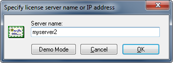 Specify CIMCO License Server by Name