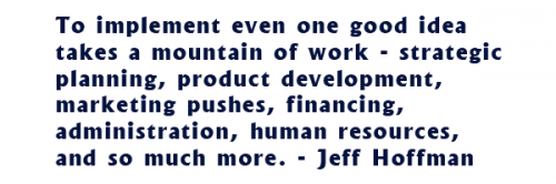 Jeff Hoffman Quote