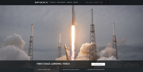 SpaceX Huge Multimedia Images Tell a Story
