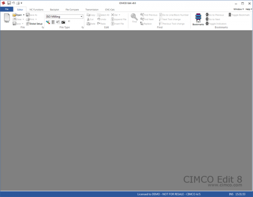 Microsoft Office Style Ribbon Interface