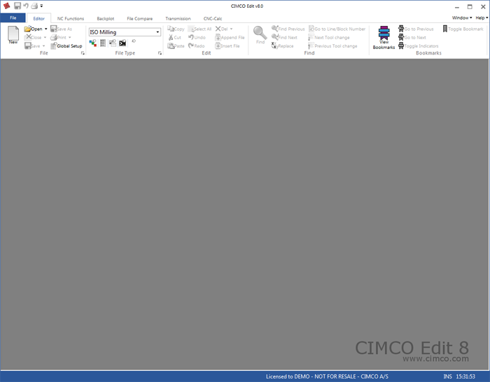 Microsoft Office Style Ribbon Interface