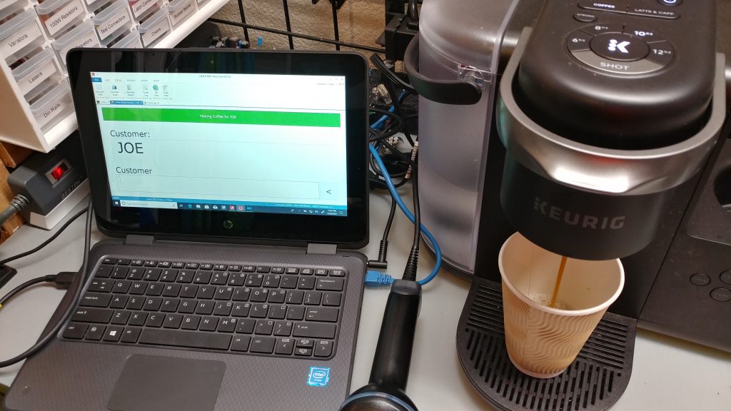 CIMCO MDC connected IoT Keurig Machine