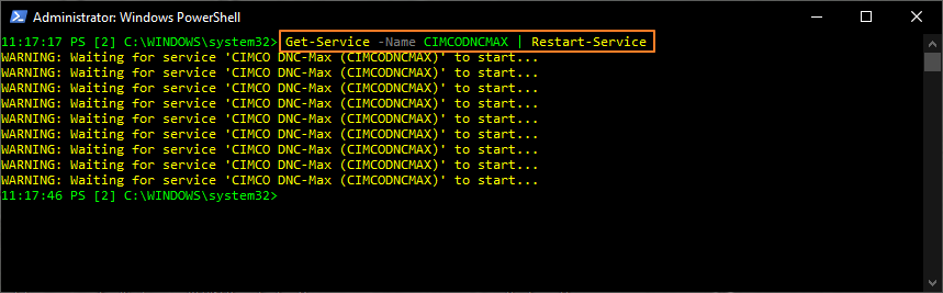 Restart DNC-Max